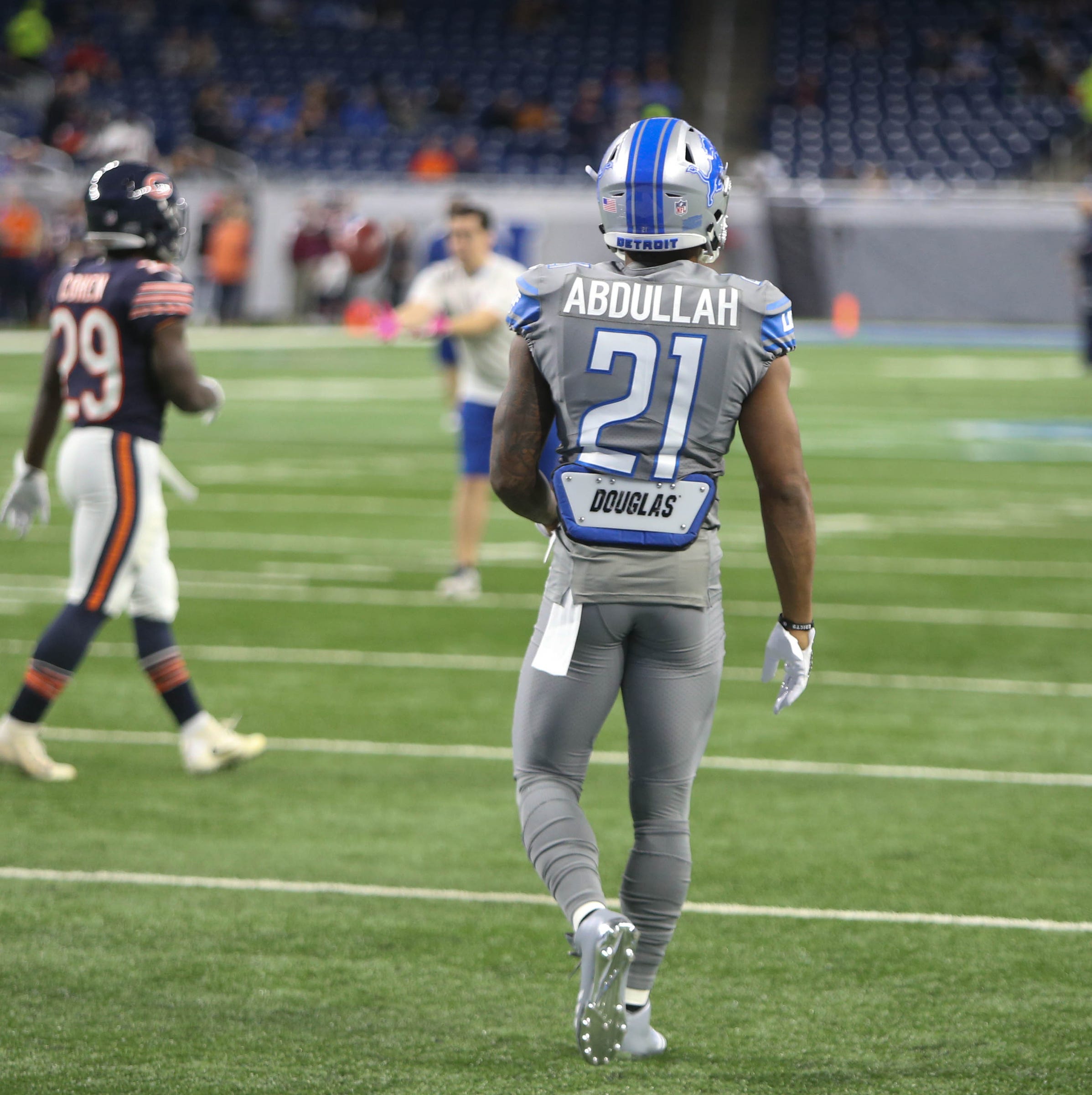 detroit lions color rush uniforms